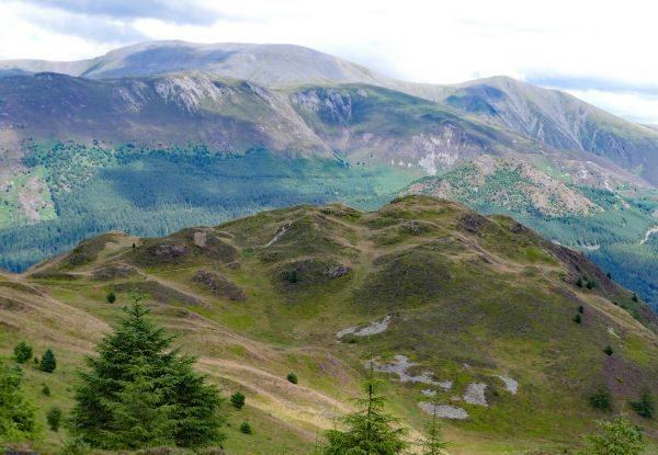 From Lords Seat towards Barf